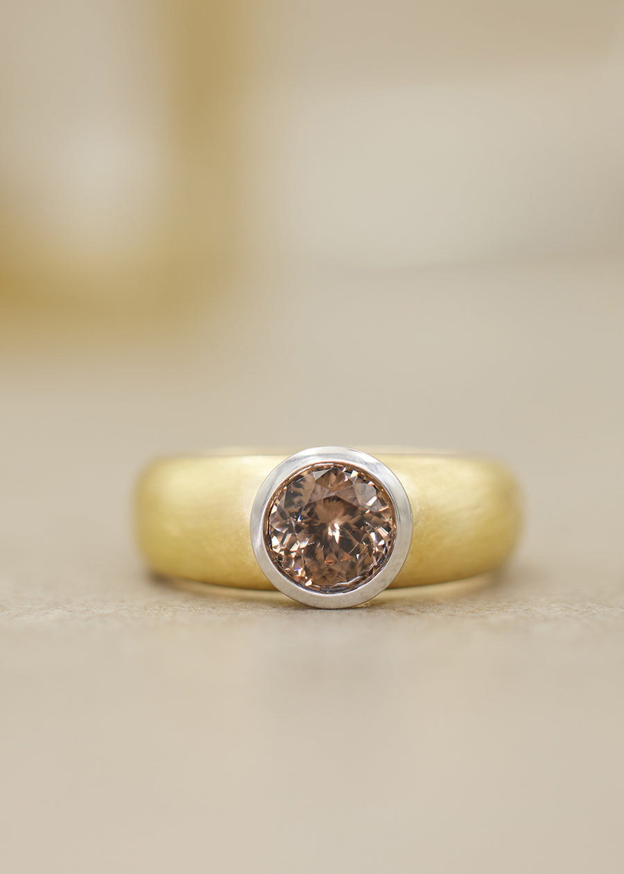 'SIENA' Mocha Zircon Ring
