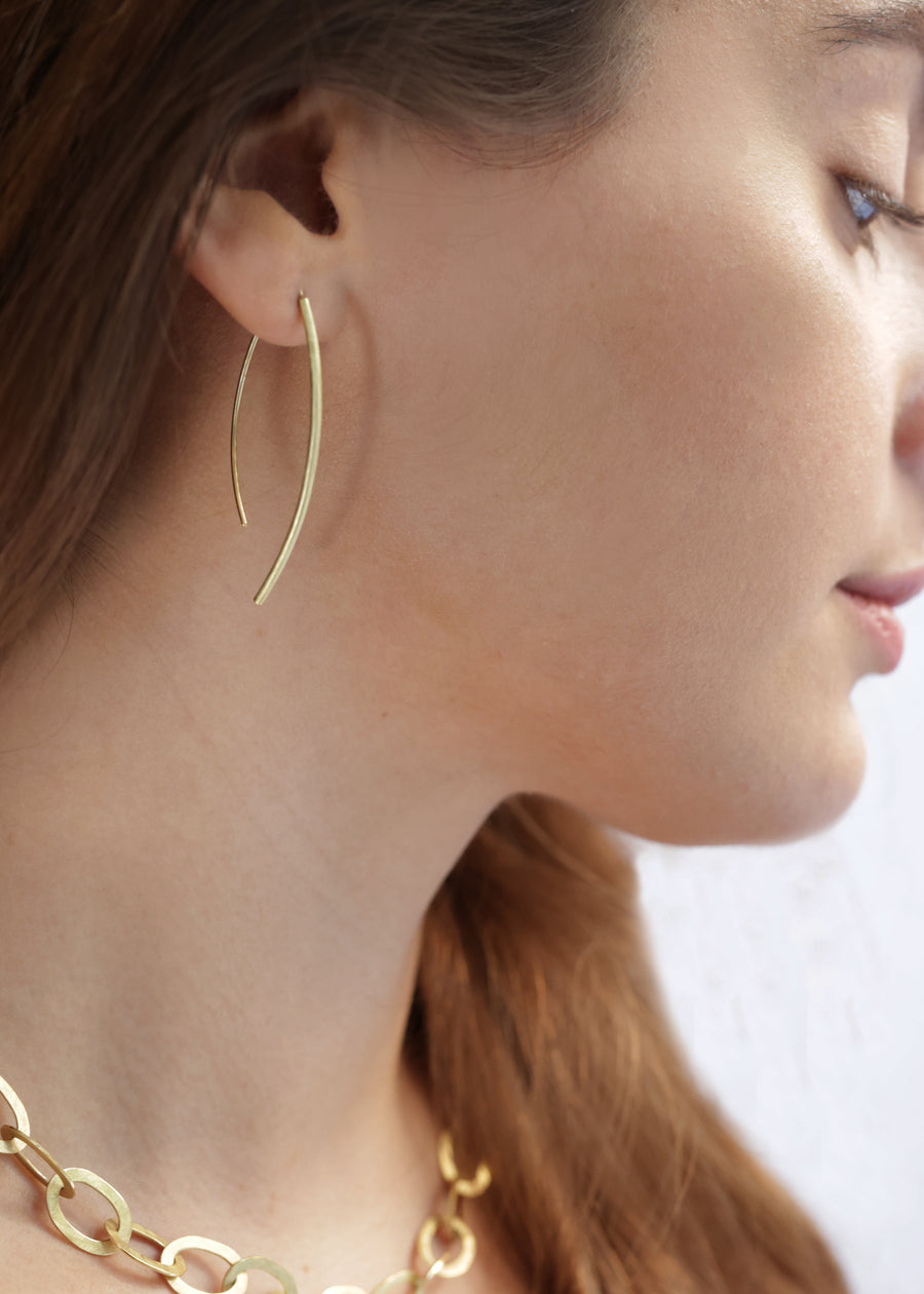 Minimalist Marquise Earrings