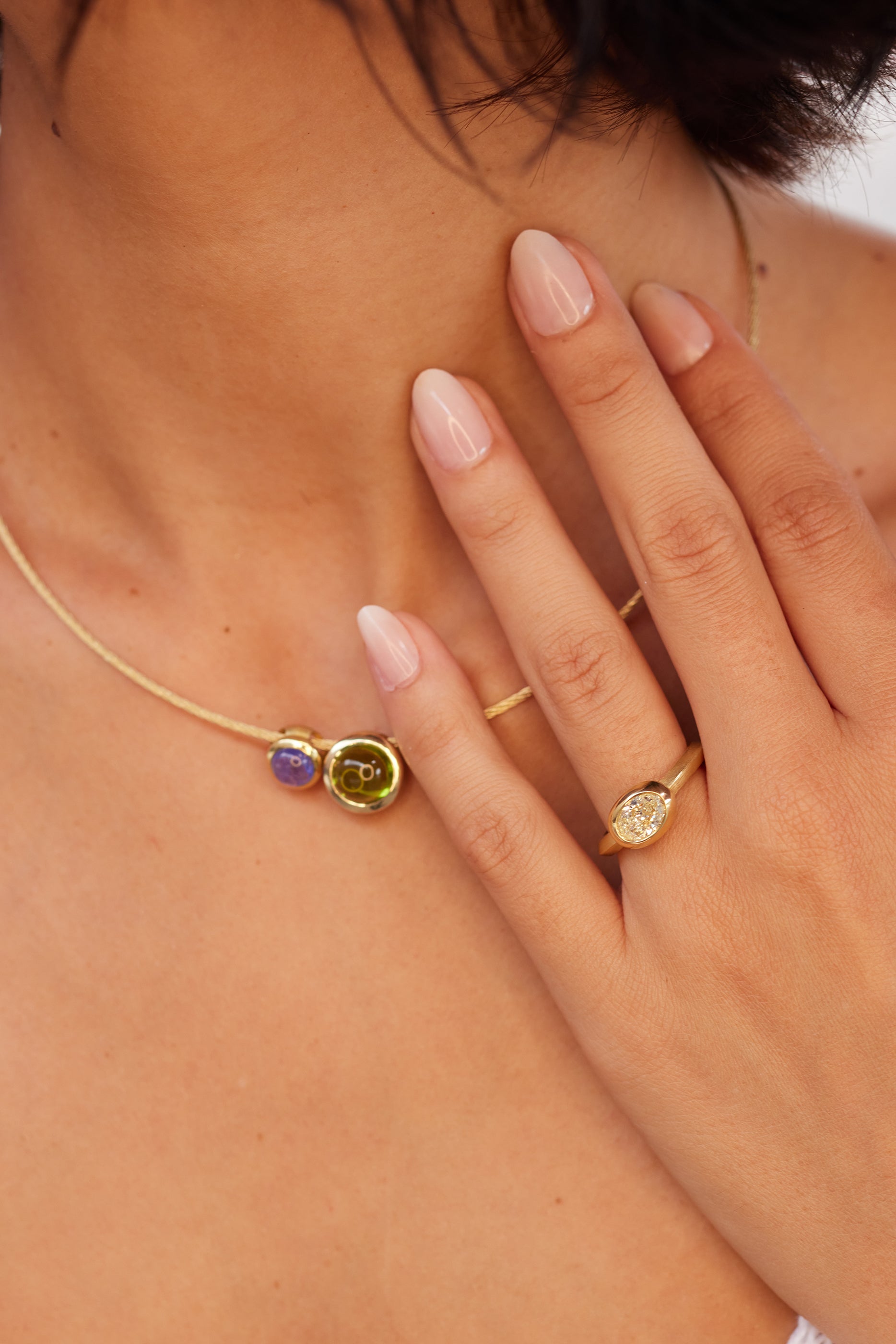 'NUVEAU' Light Yellow Diamond Ring