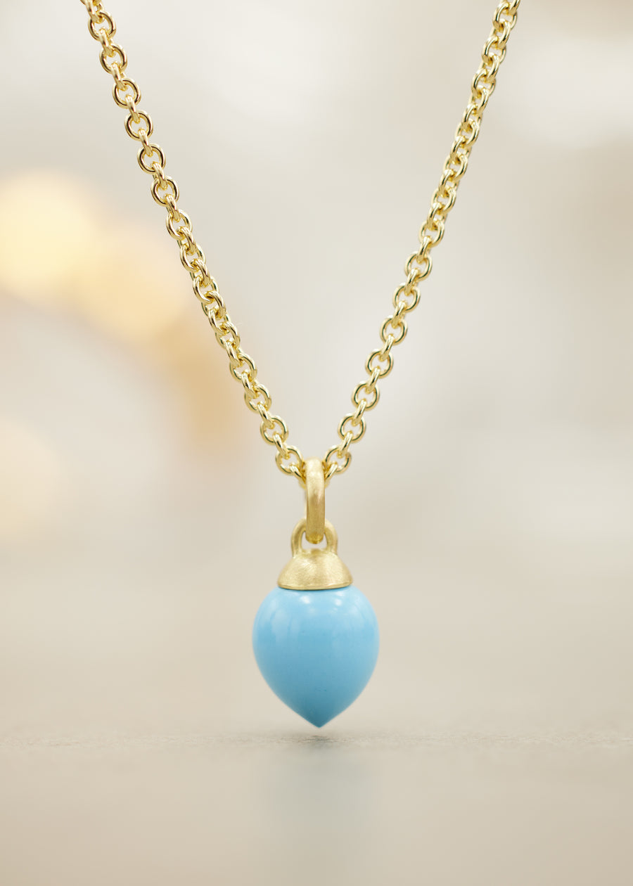 Turquoise Drop Pendant