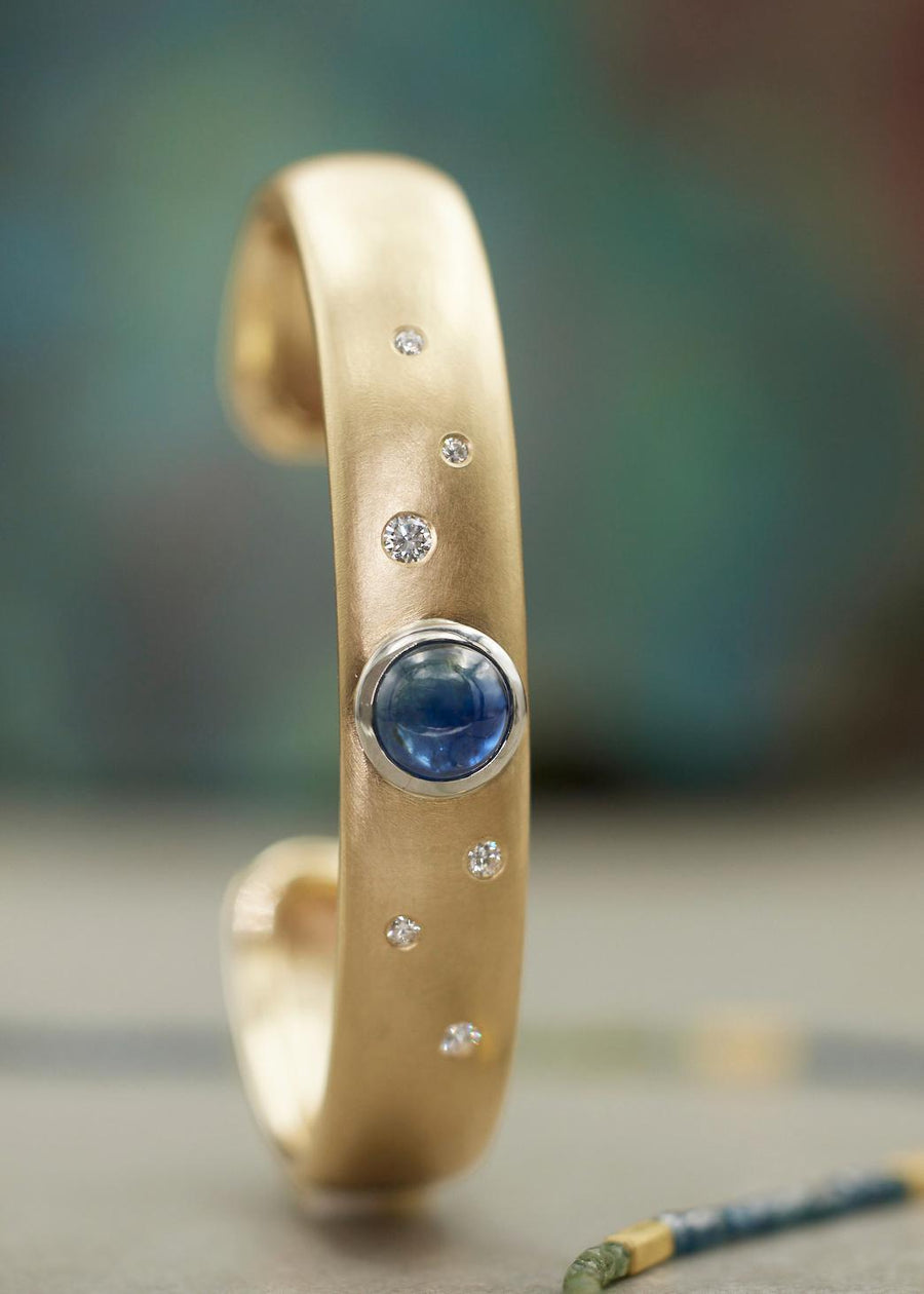 Bespoke Blue Moon Cuff