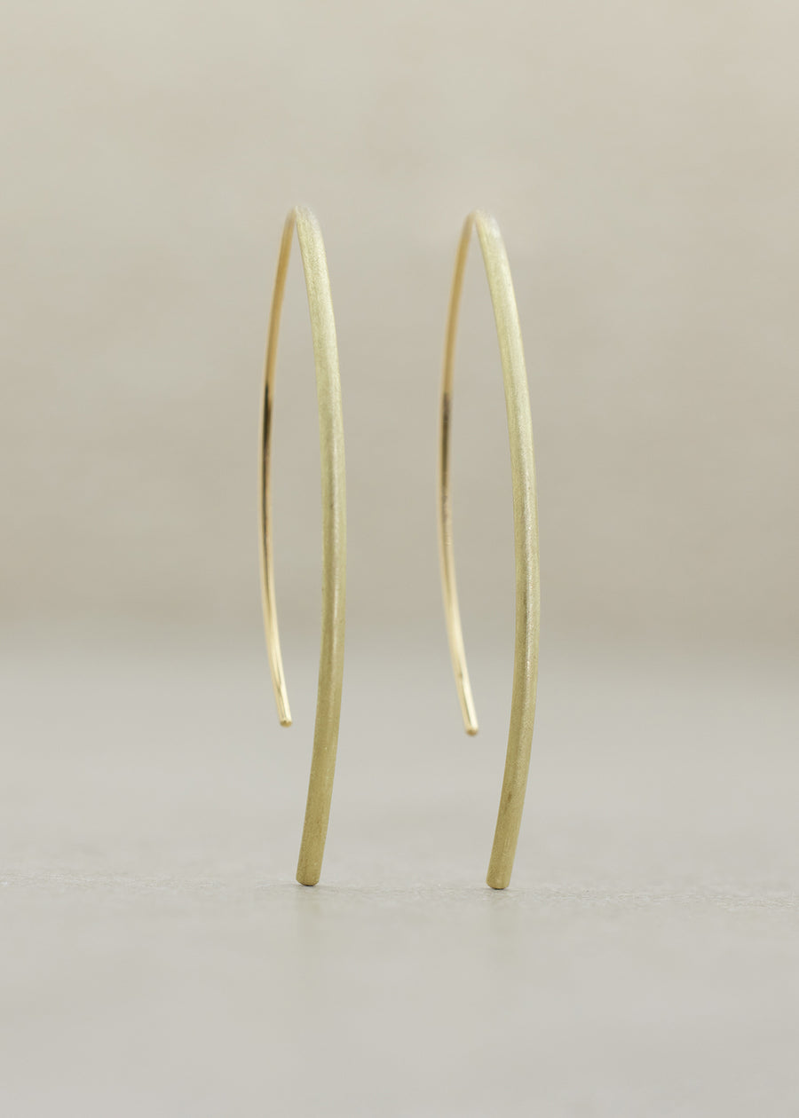 Minimalist Marquise Earrings