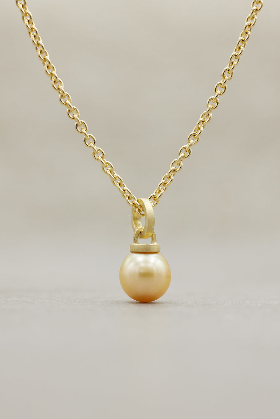 Gold South Sea Pearl Pendant