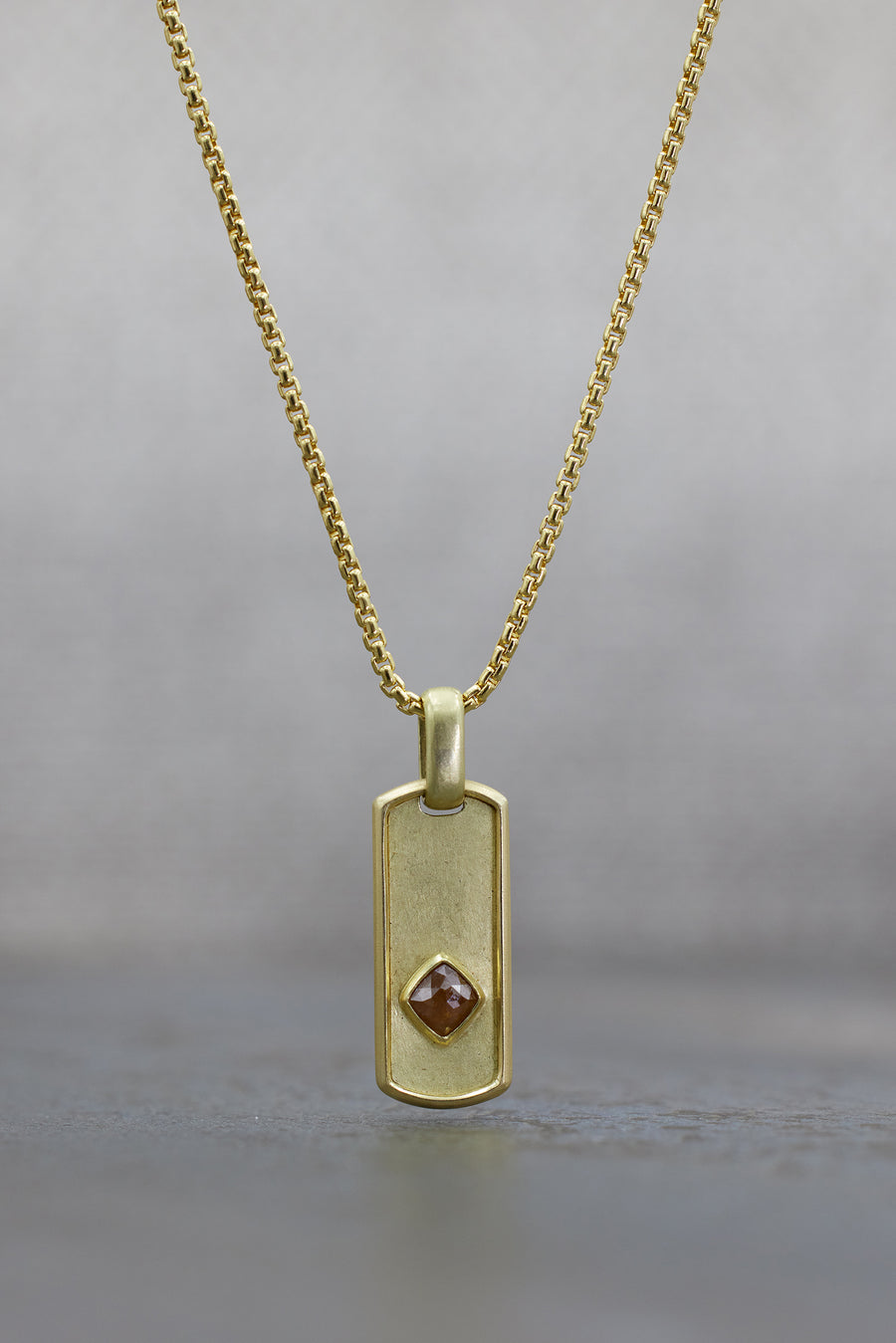 'AEGEA' Tag Pendant