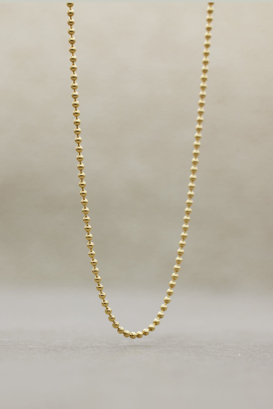 Pallina Bead Chain Yellow Gold