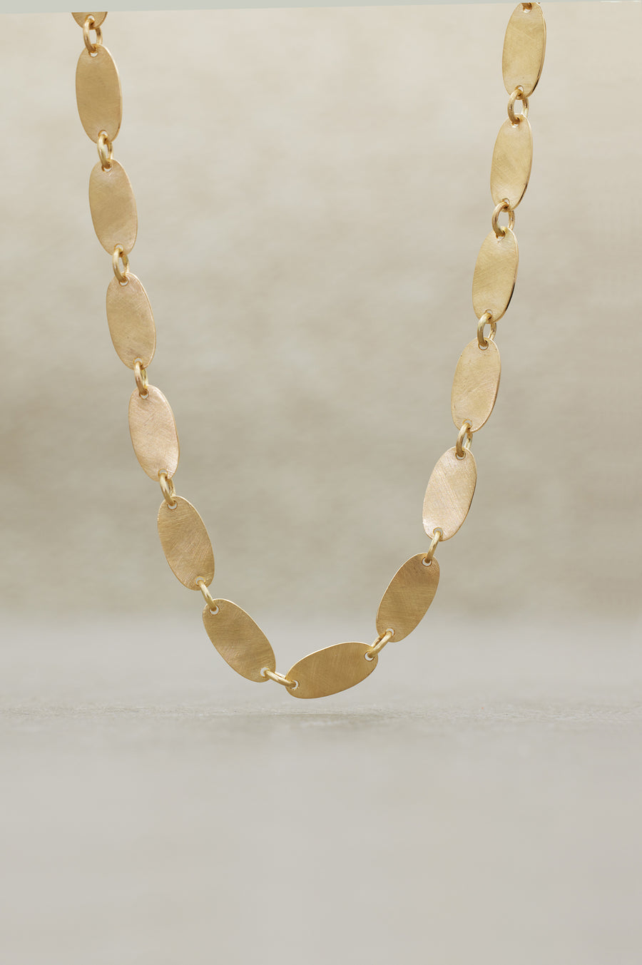 Infinity Necklace Yellow Gold