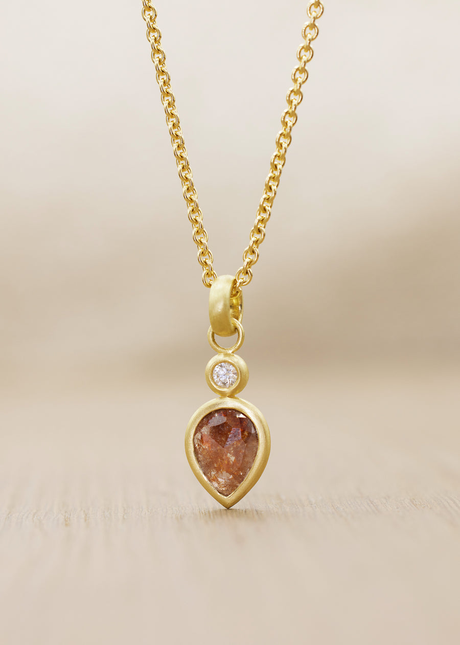 'AEGEA'  Rose Drop Pendant