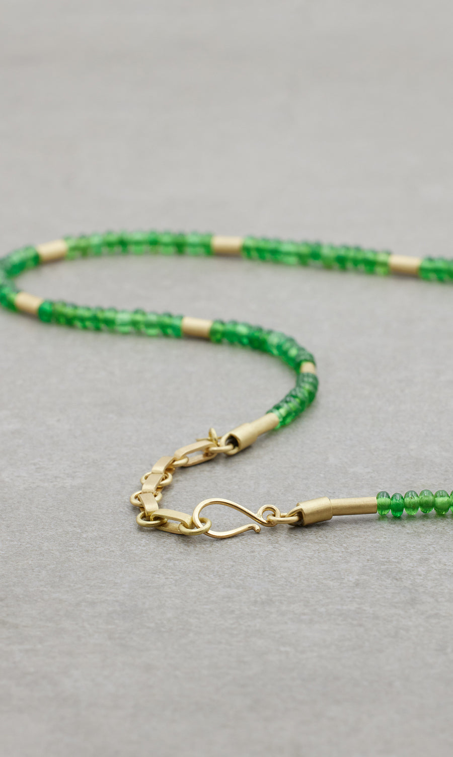 Tsavorite Gemstone Necklace