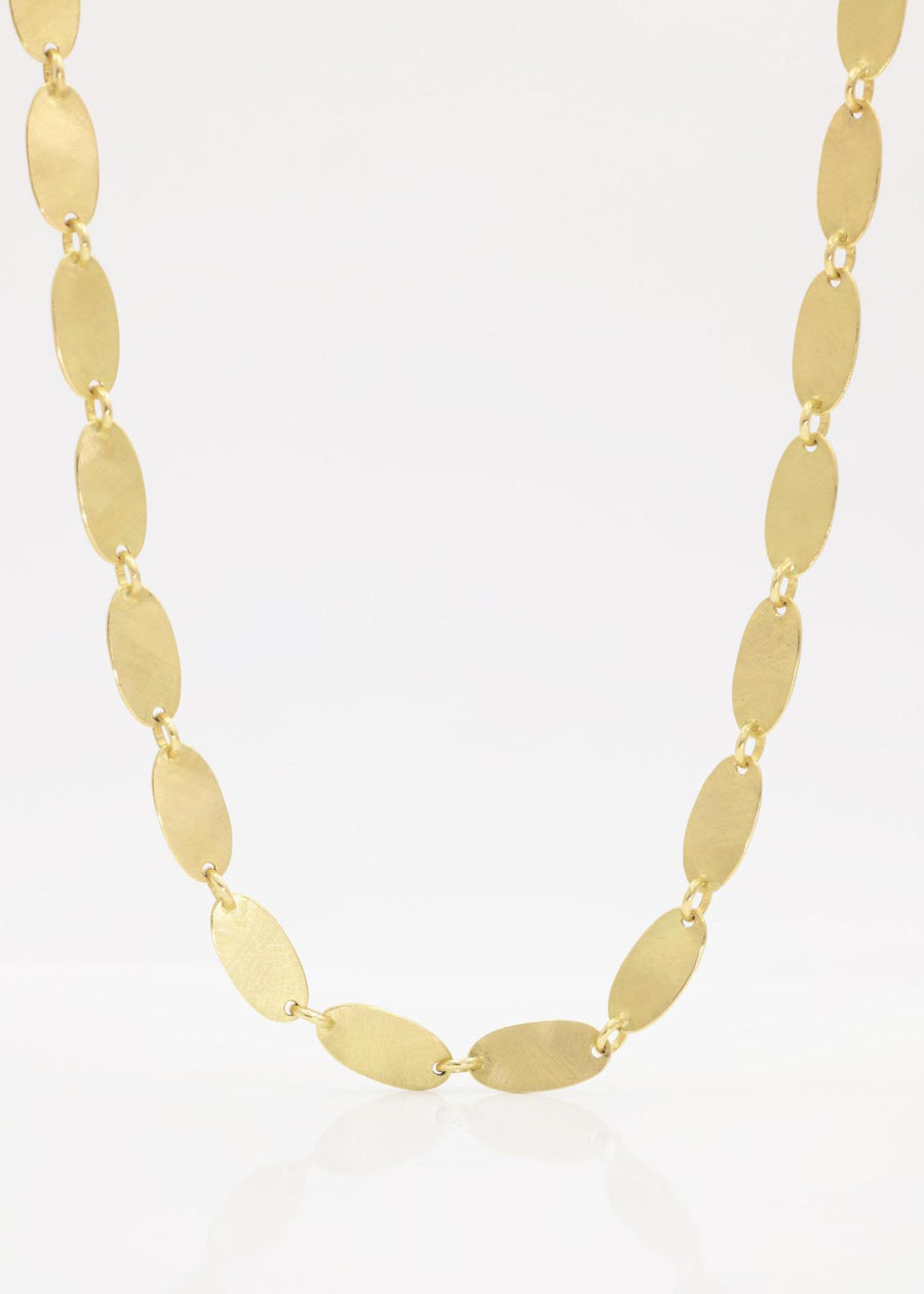 Infinity Necklace Yellow Gold