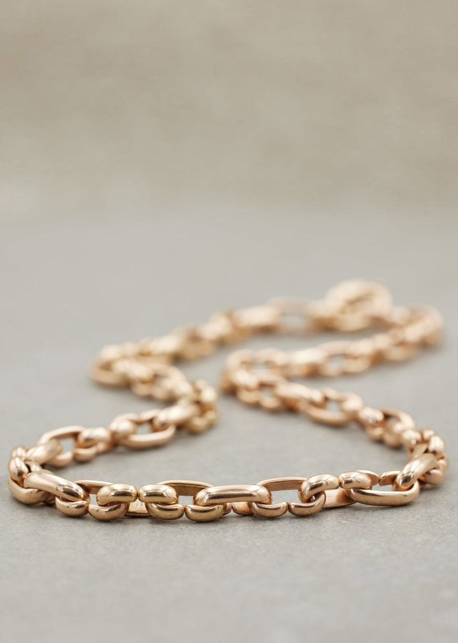 The Open Link Chain Rose Gold