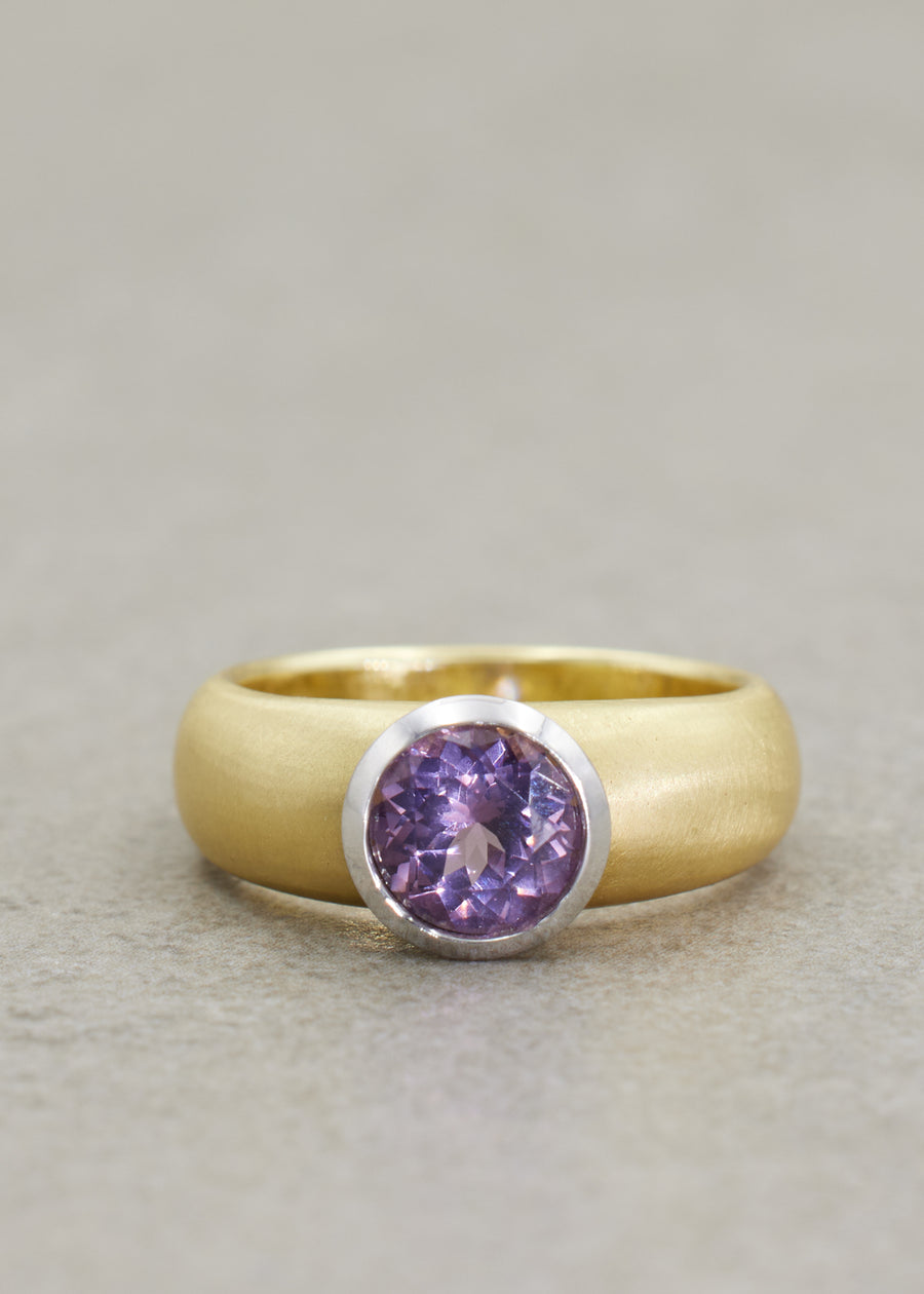 'SIENA' Purple Spinel Ring