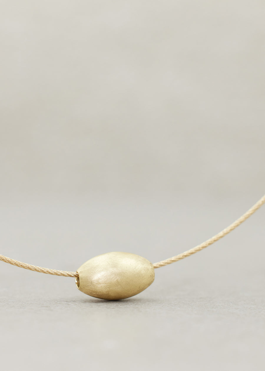 Cocoon Slide Pendant Yellow Gold