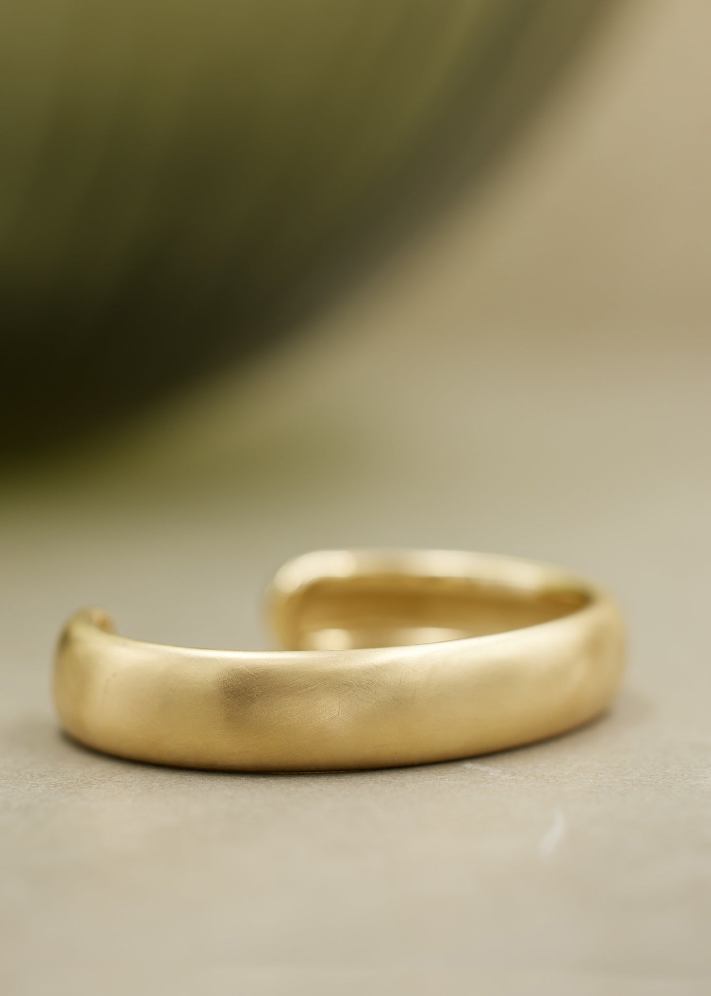The Domed Gold Cuff