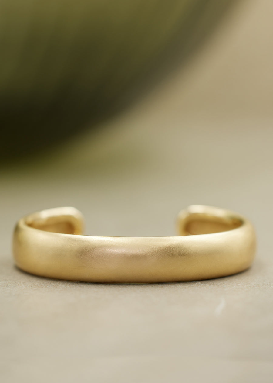 The Domed Gold Cuff