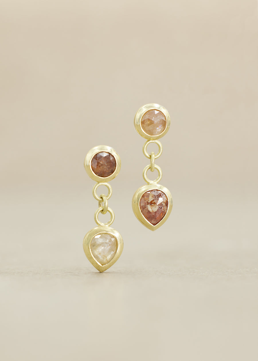 'AEGEA' Chain Link Stud Earrings