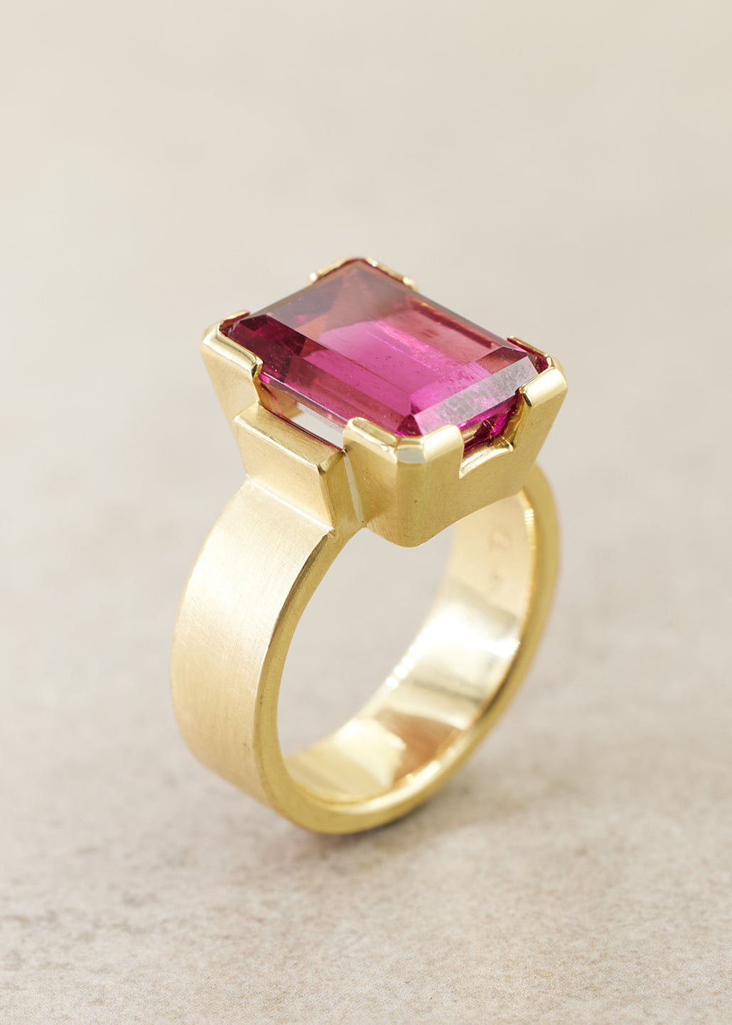 Rubelite Tourmaline 'VALENCIA' Ring