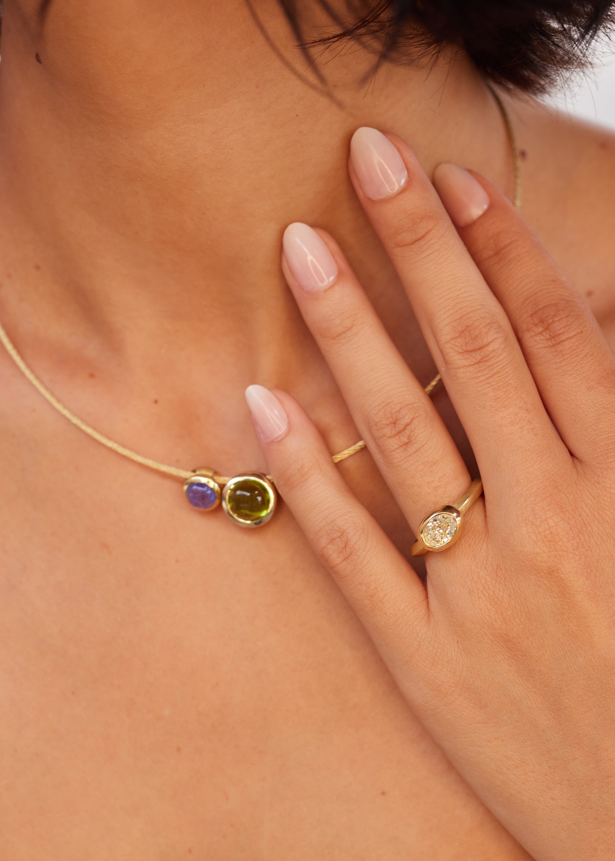 'NUVEAU' Light Yellow Diamond Ring