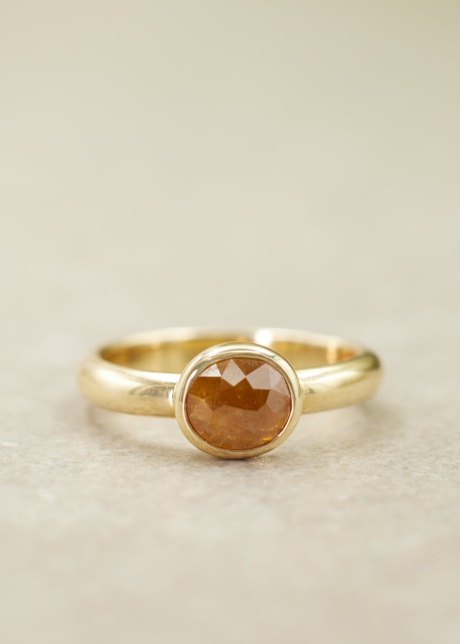 'AEGEA' Mocha Diamond Ring