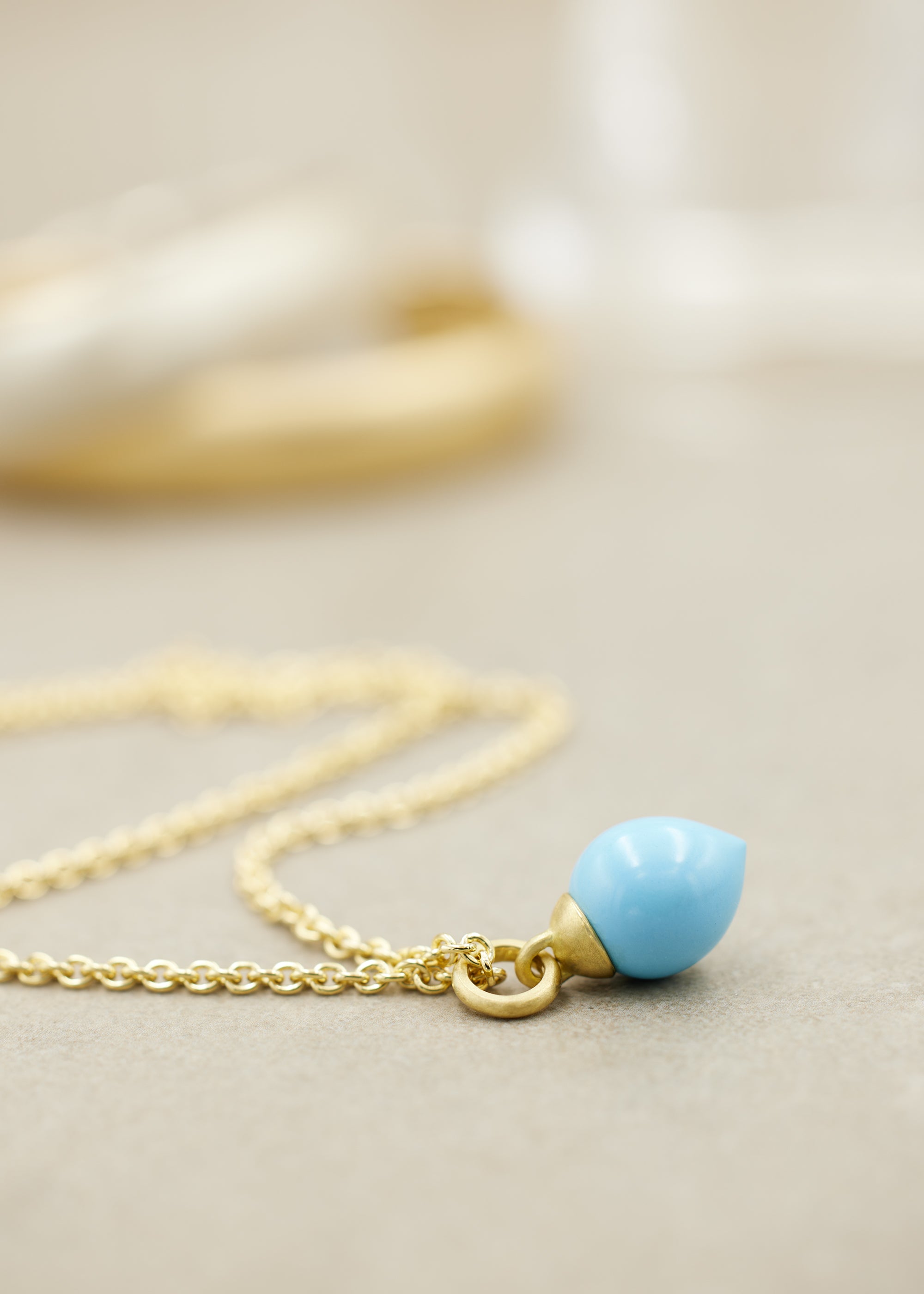 Turquoise Drop Pendant