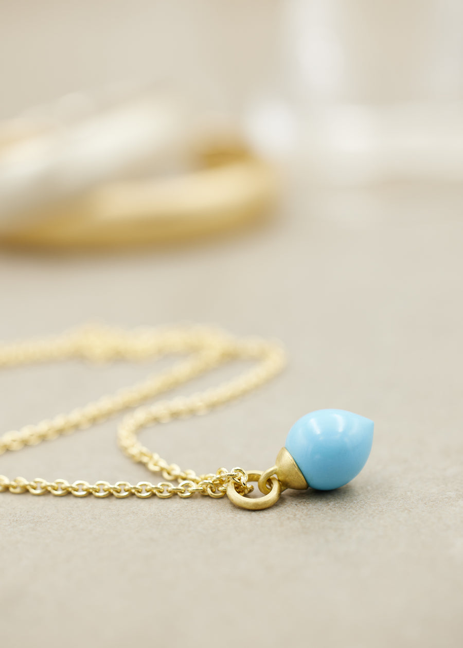 Turquoise Drop Pendant