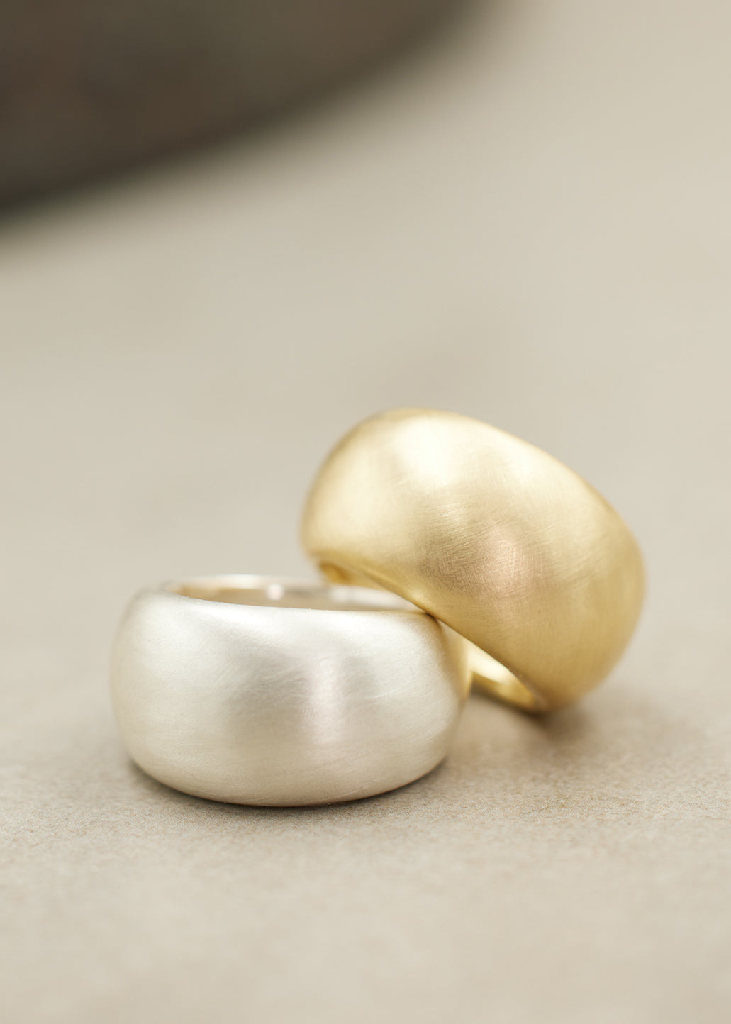 ORA Silver XL Dome Ring