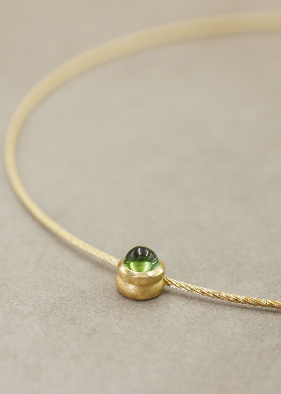 Green Tourmaline 'DULCI' Pendant, Small