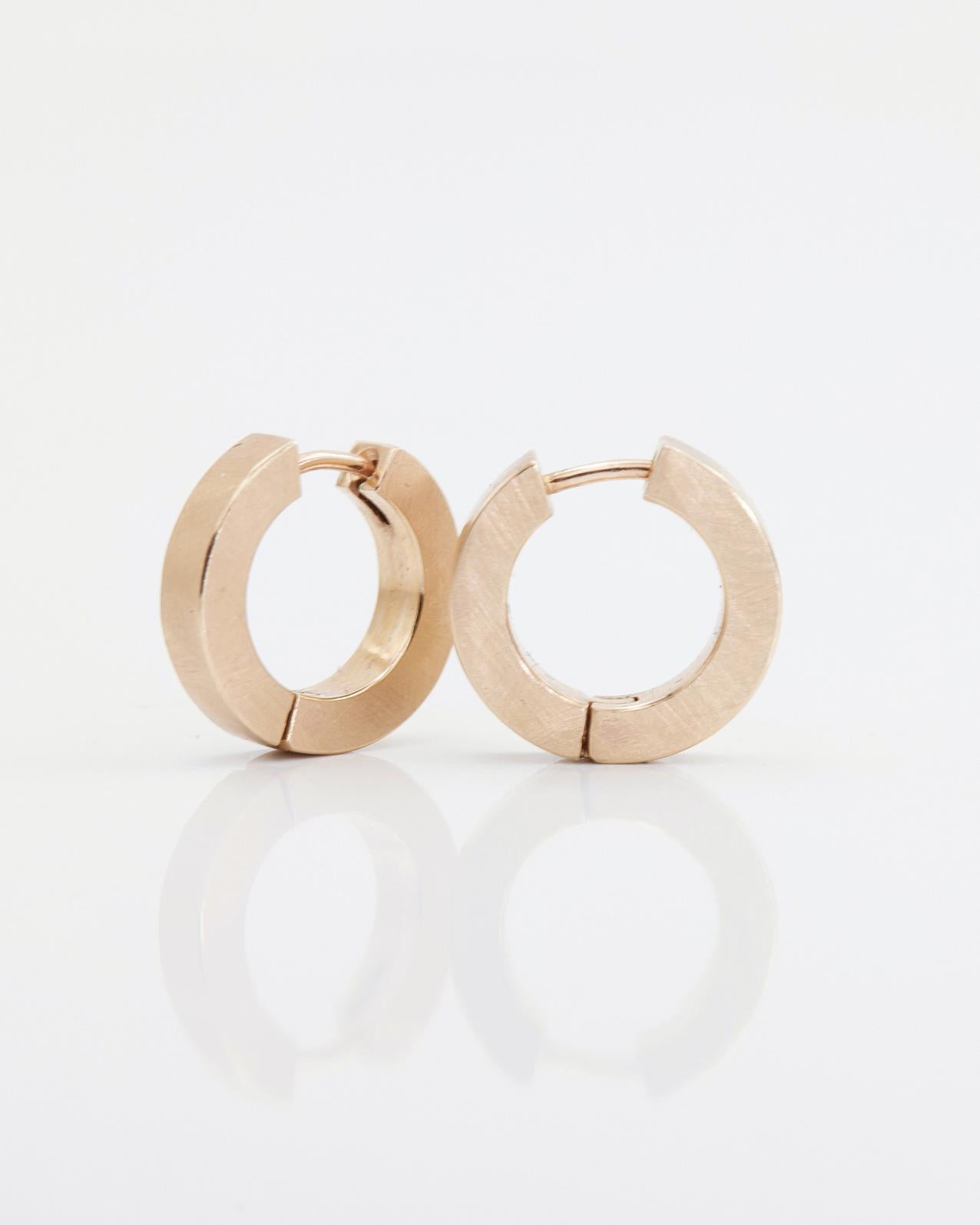 'FORTUNA' Hoops Rose Gold